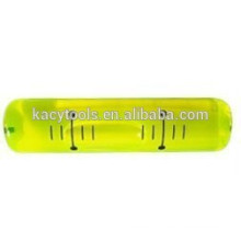 PMMA cylinder bubble level, circular level vial,circular, High Precision Glass Cylinder Level vial